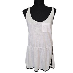 ⭐️Converse One Star Black White Twisted Racerback Dress Sz L